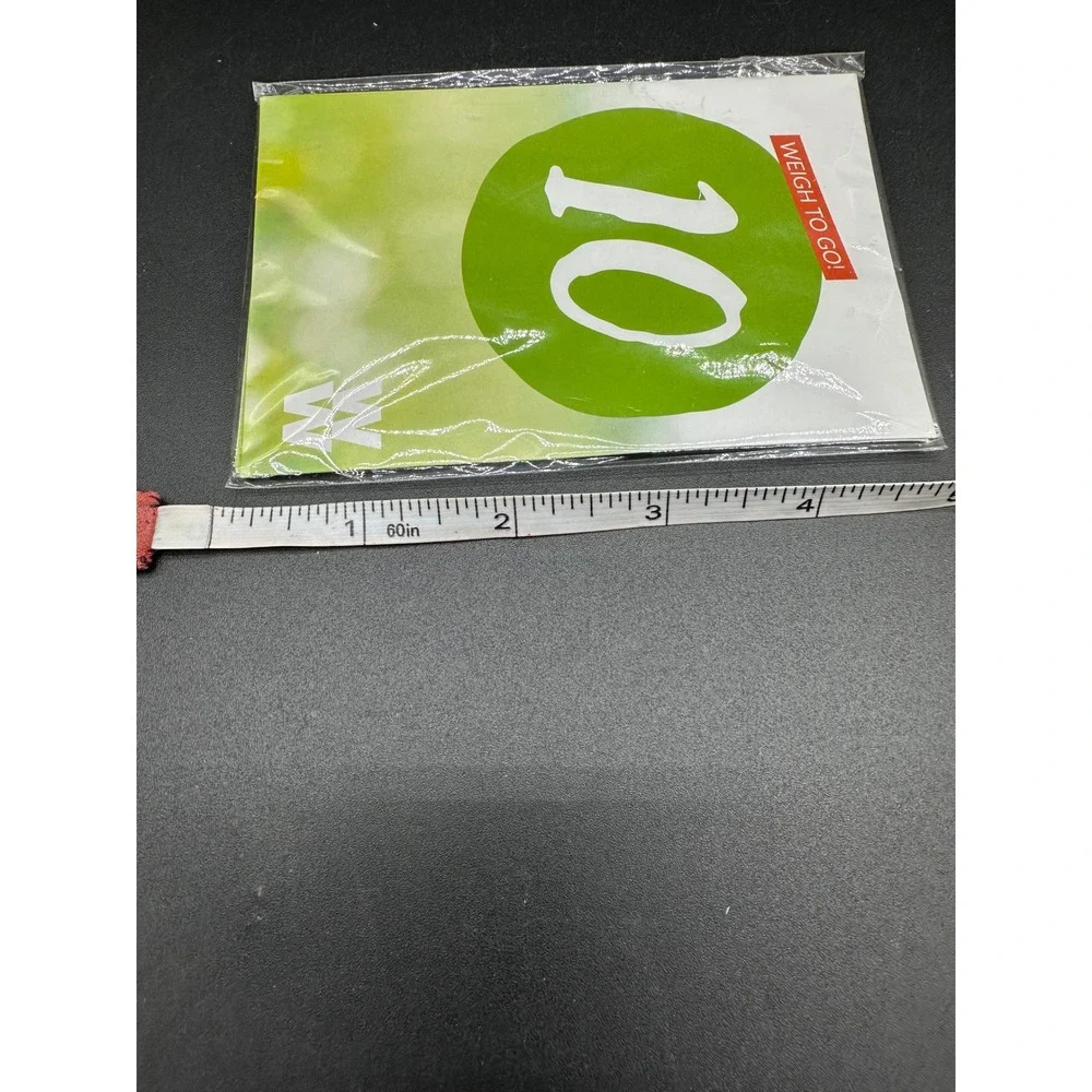 WW Weight Watchers 10 Lb‎ Milestone Card Pack 2017 Charm Assumed Inside